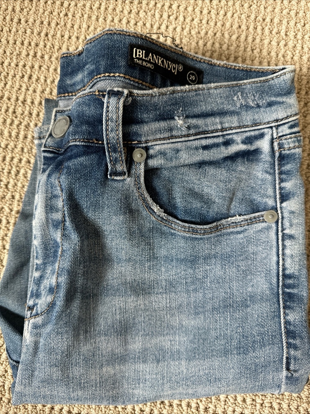 Blank NYC light blue denim jeans - The Bond